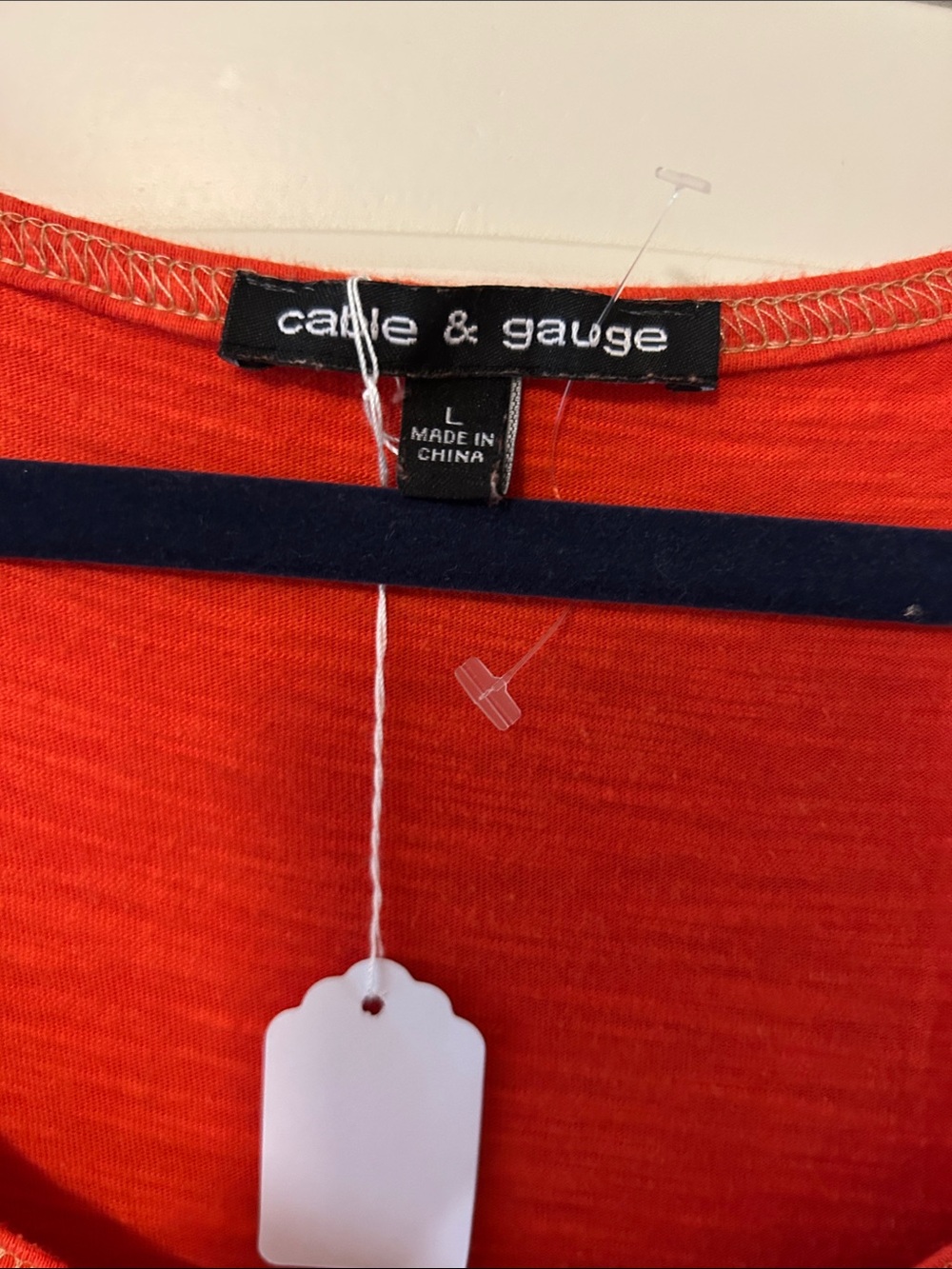 Cable & Gauge Orange Sleeveless Embroidered Maxi Dress - Picture 2 of 8